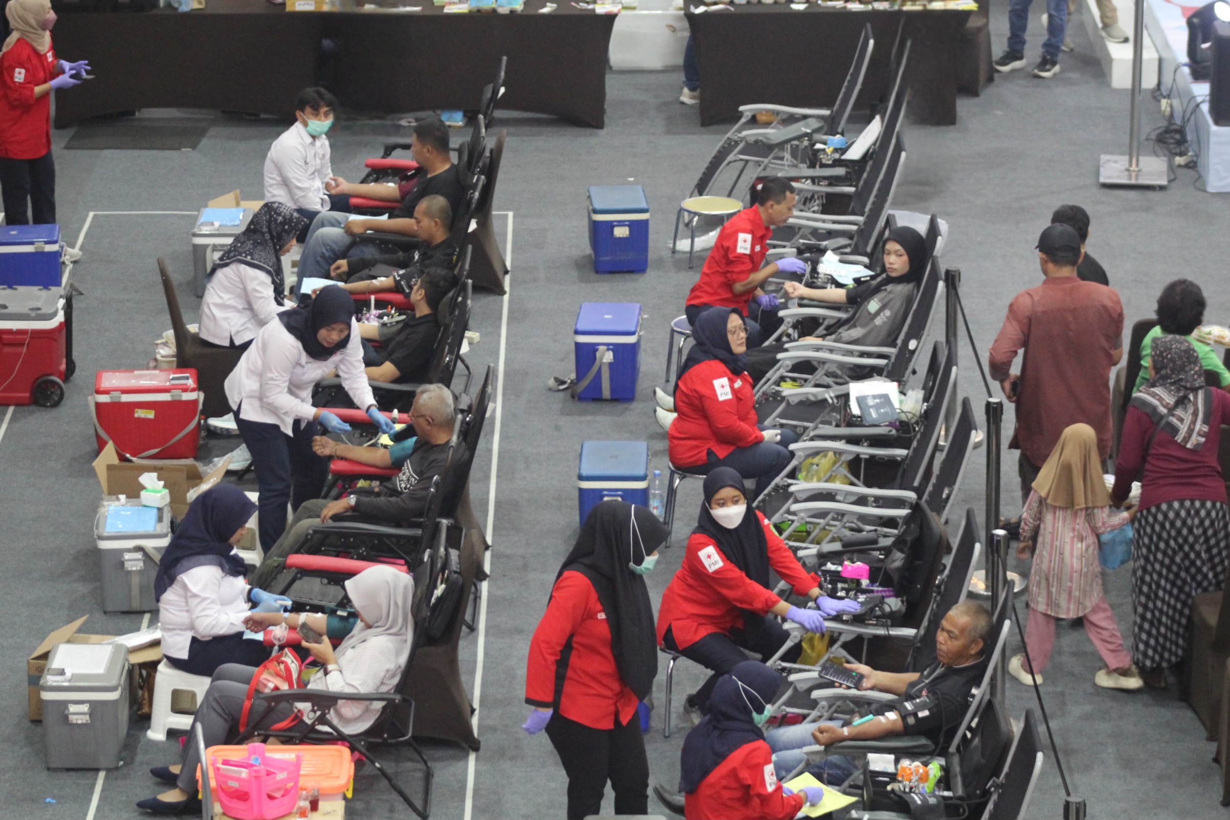 Rayakan HUT ke-39, Rotary Club Mataram Purwakarta Gandeng PMI Purwakarta Gelar Aksi Donor Darah