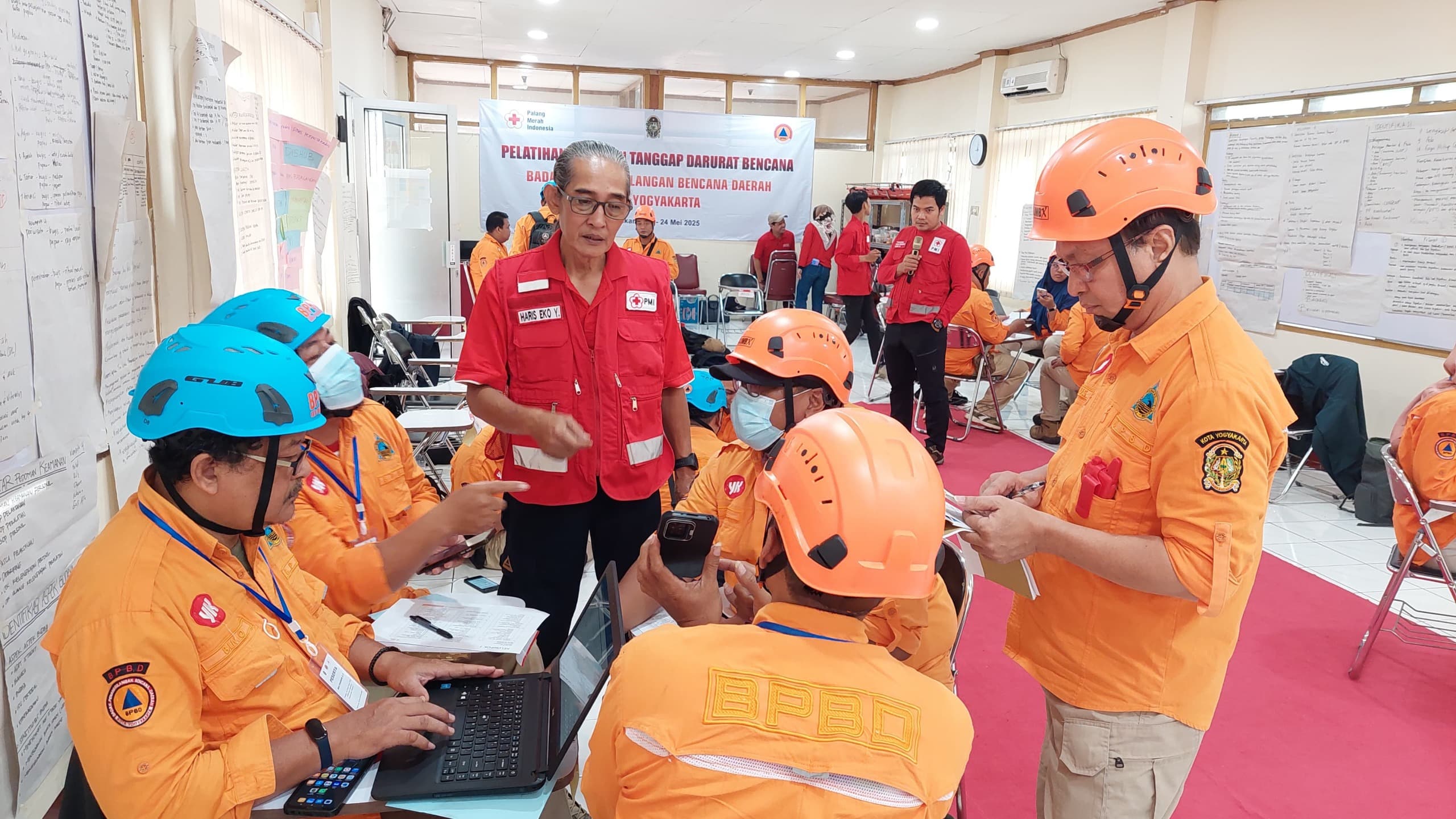 PMI Purwakarta Dukung Penguatan Kapasitas SDM BPBD Purwakarta Melalui Pelatihan Asesmen Tanggap Darurat Bencana